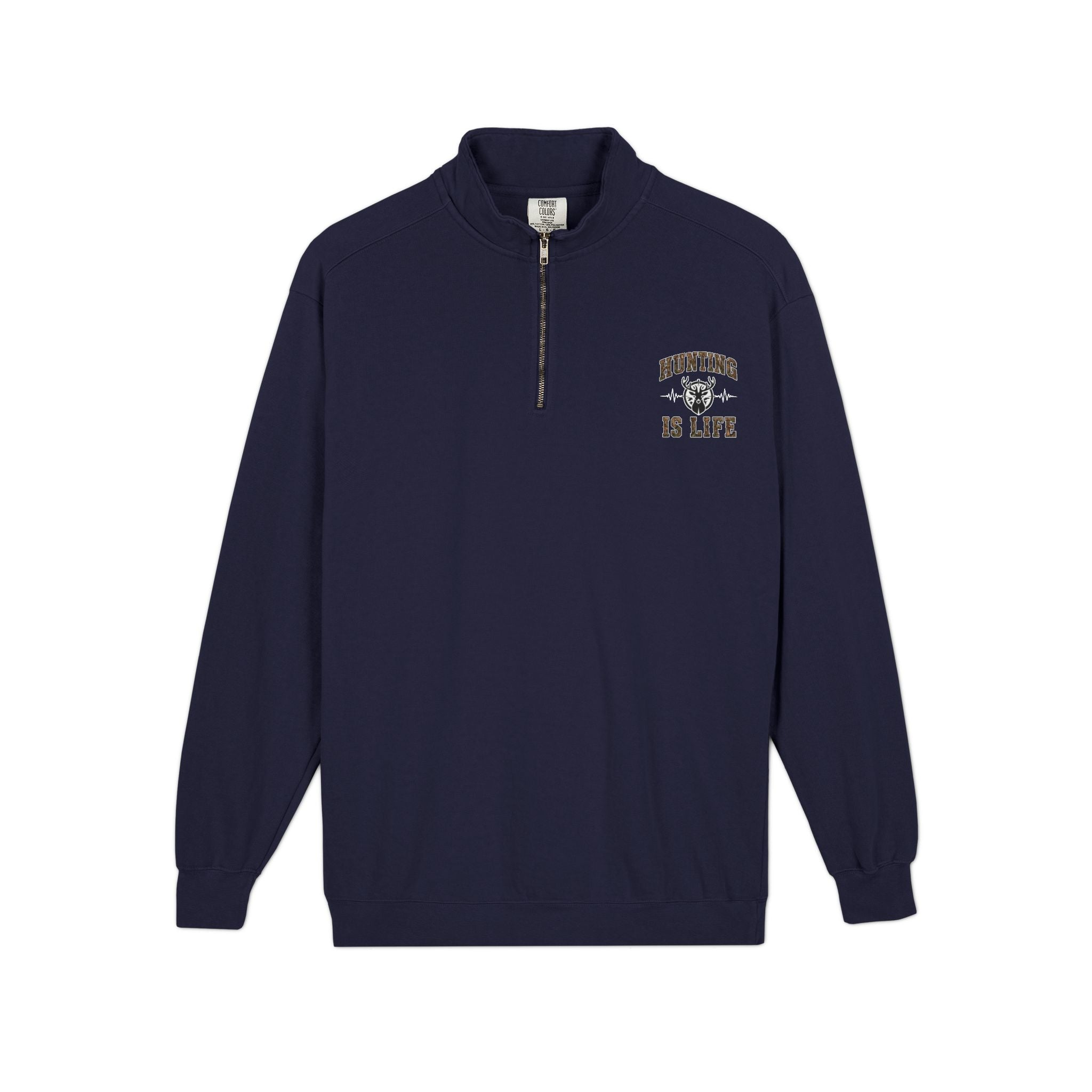 Hunting is Life Adult Quarter-Zip Sweatshirt