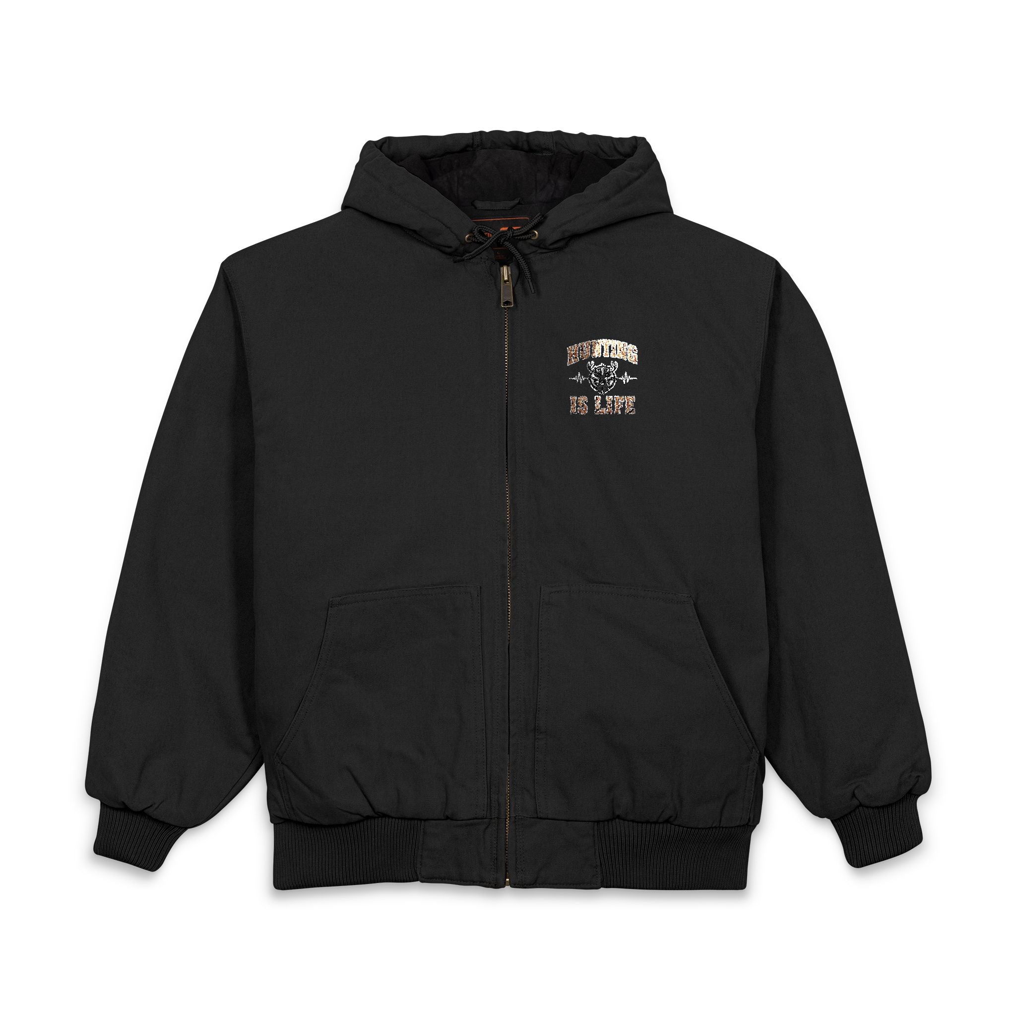 Hunting Is Life Hooded Work Jacket