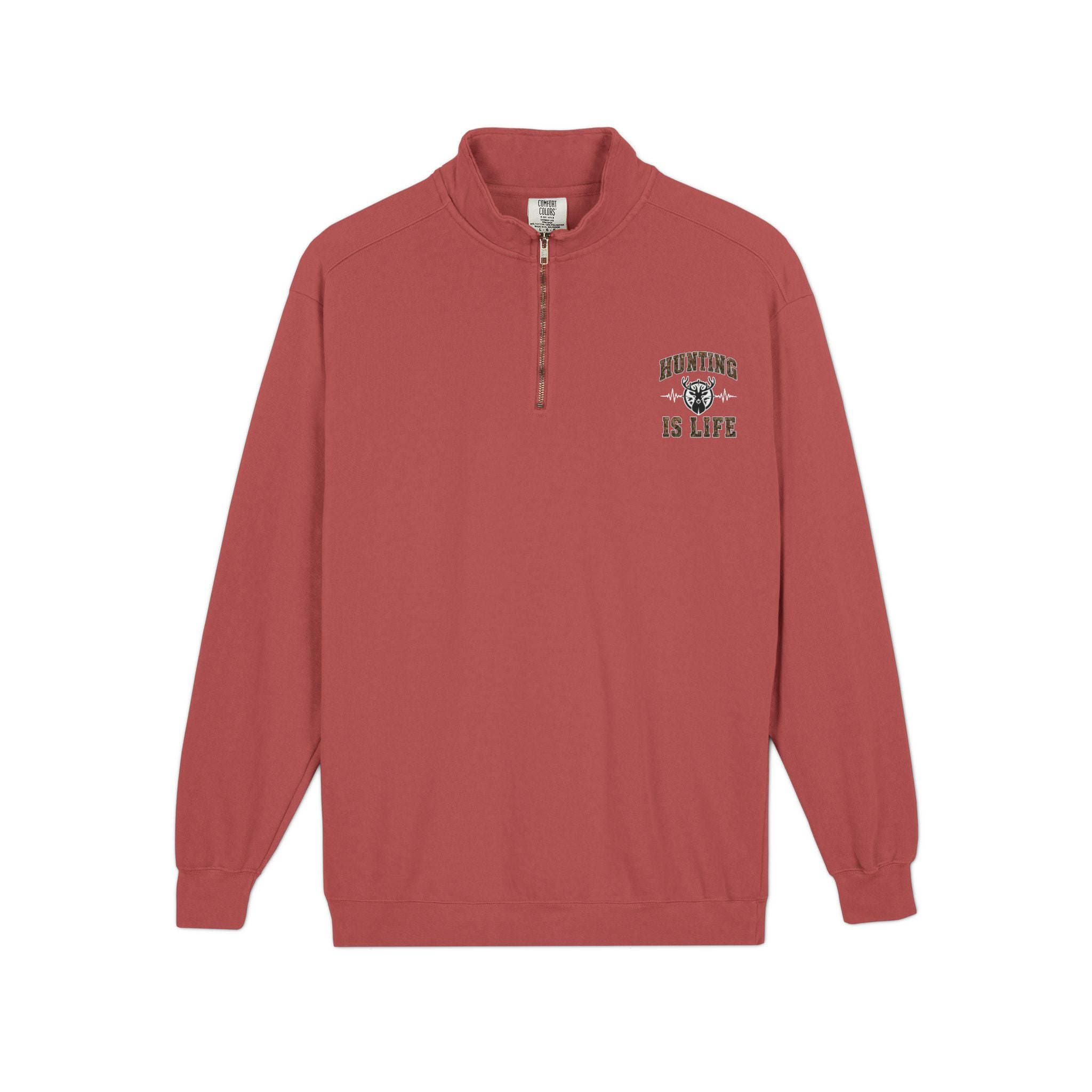 Hunting is Life Adult Quarter-Zip Sweatshirt