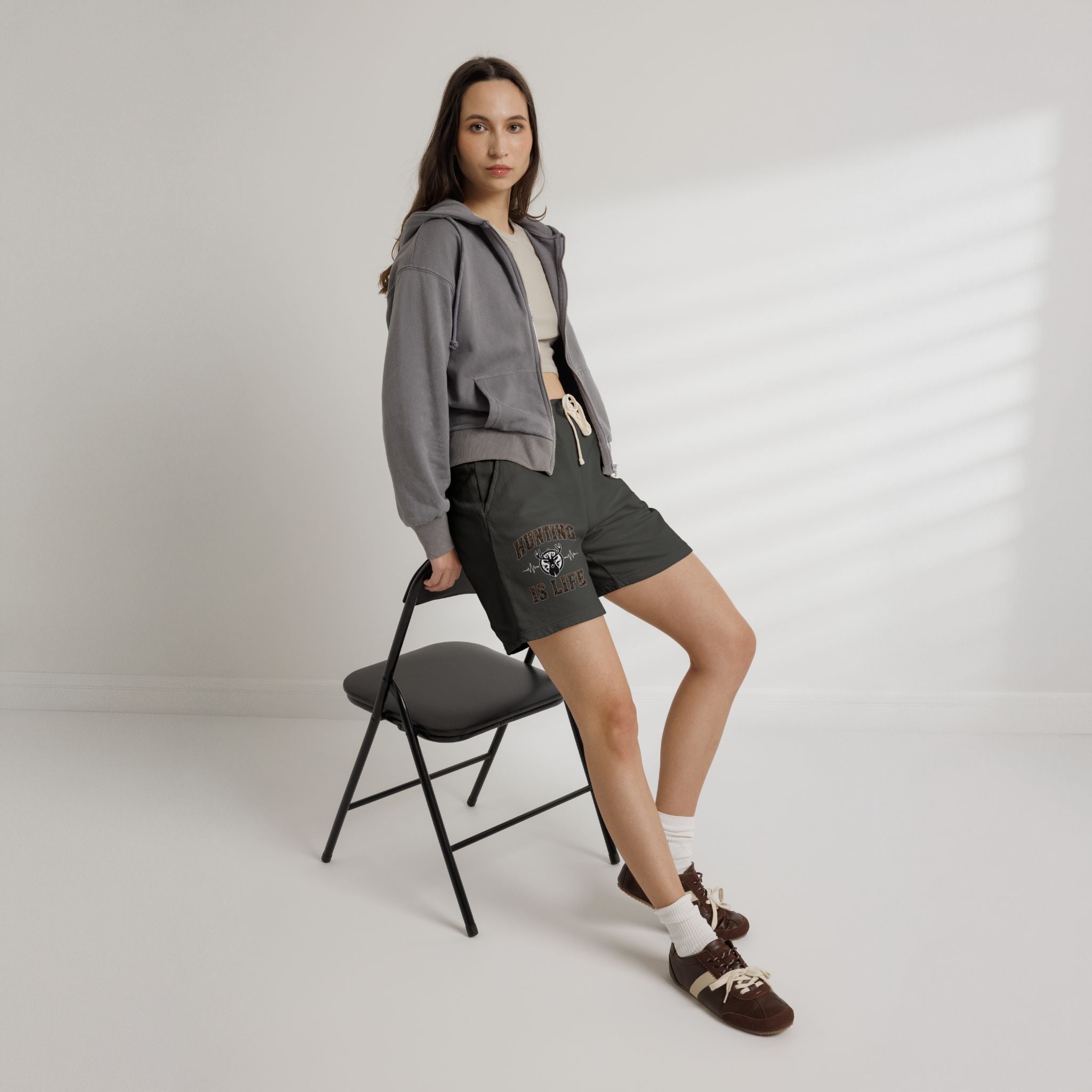 Hunting Is Life Fleece Sweat Shorts