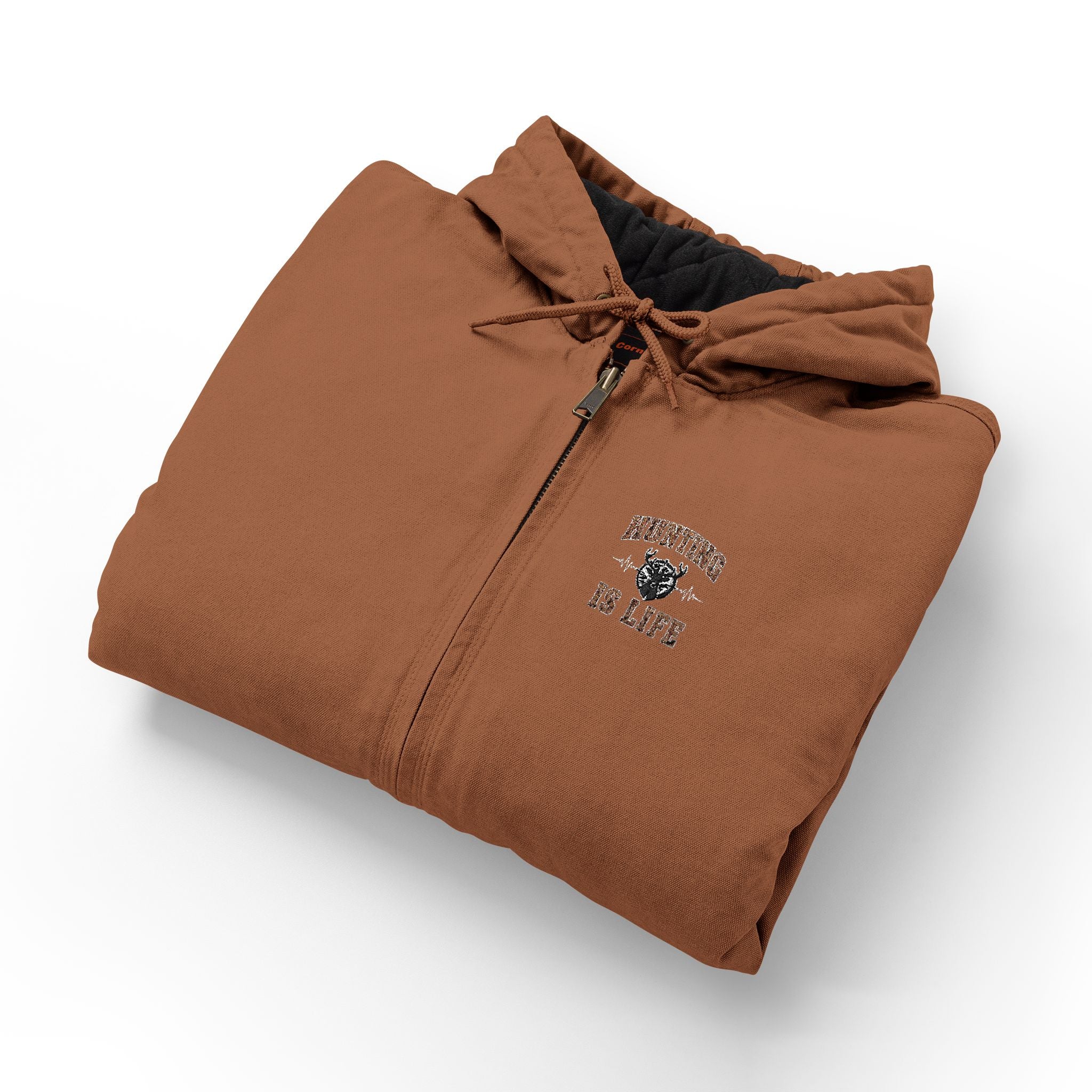 Hunting Is Life Hooded Work Jacket