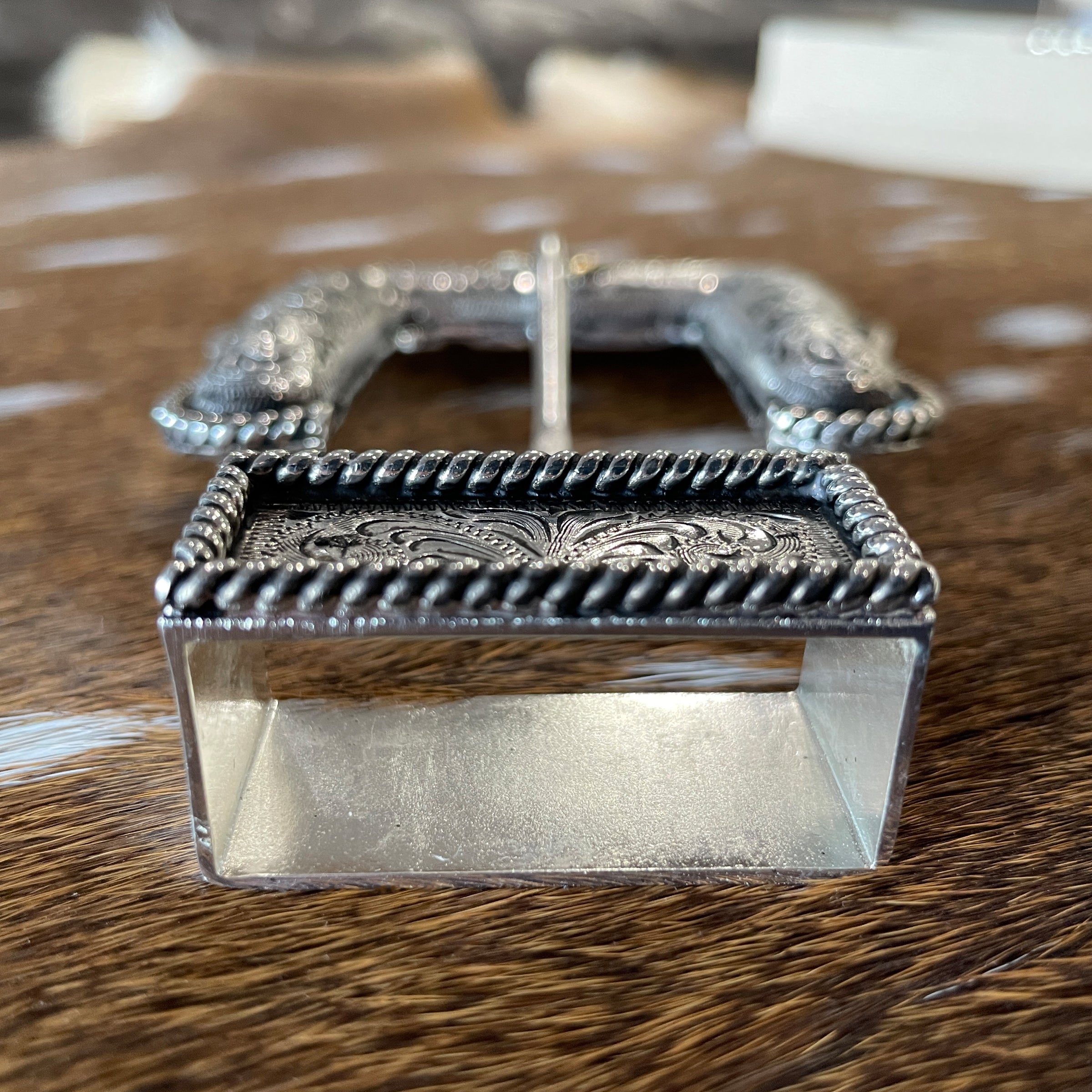 Heartbeat of a Hunter Domed Western Belt Buckle