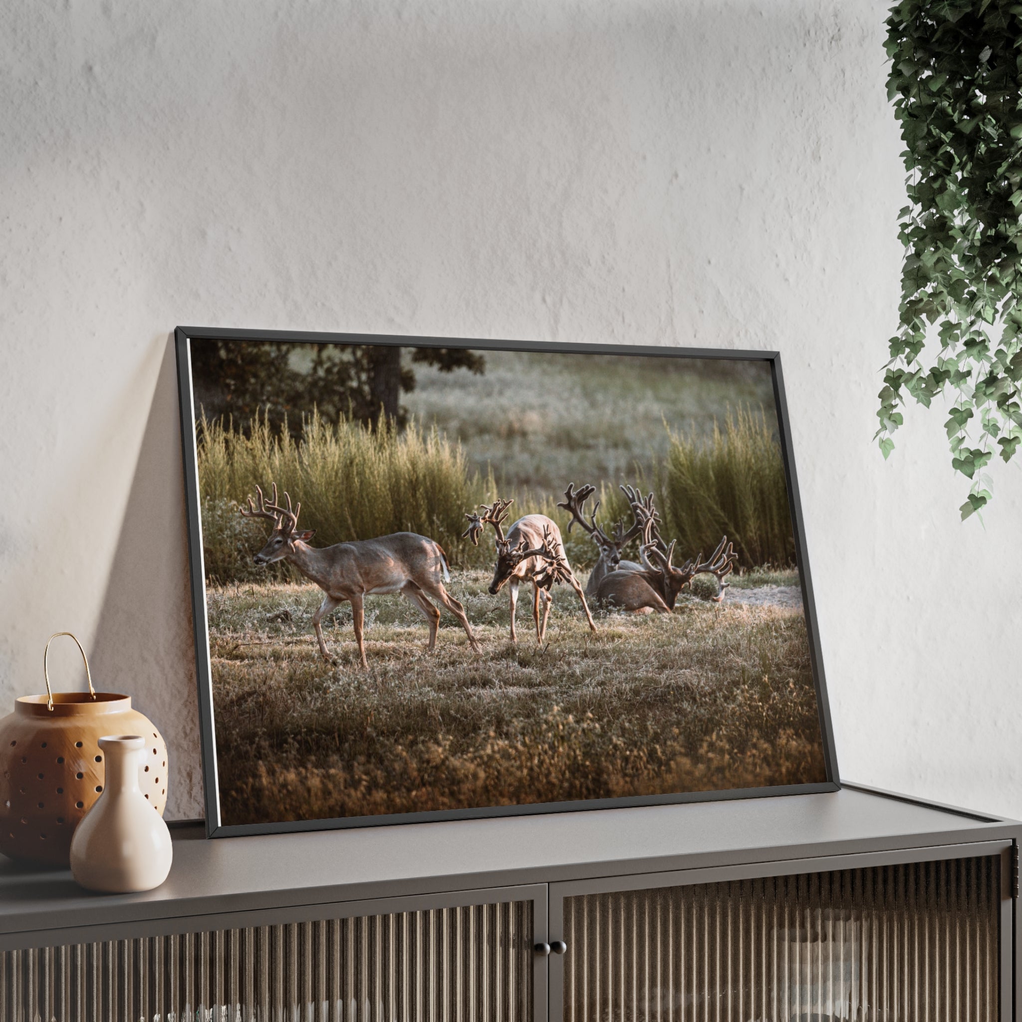 Framed print of Monsters in a Meadow