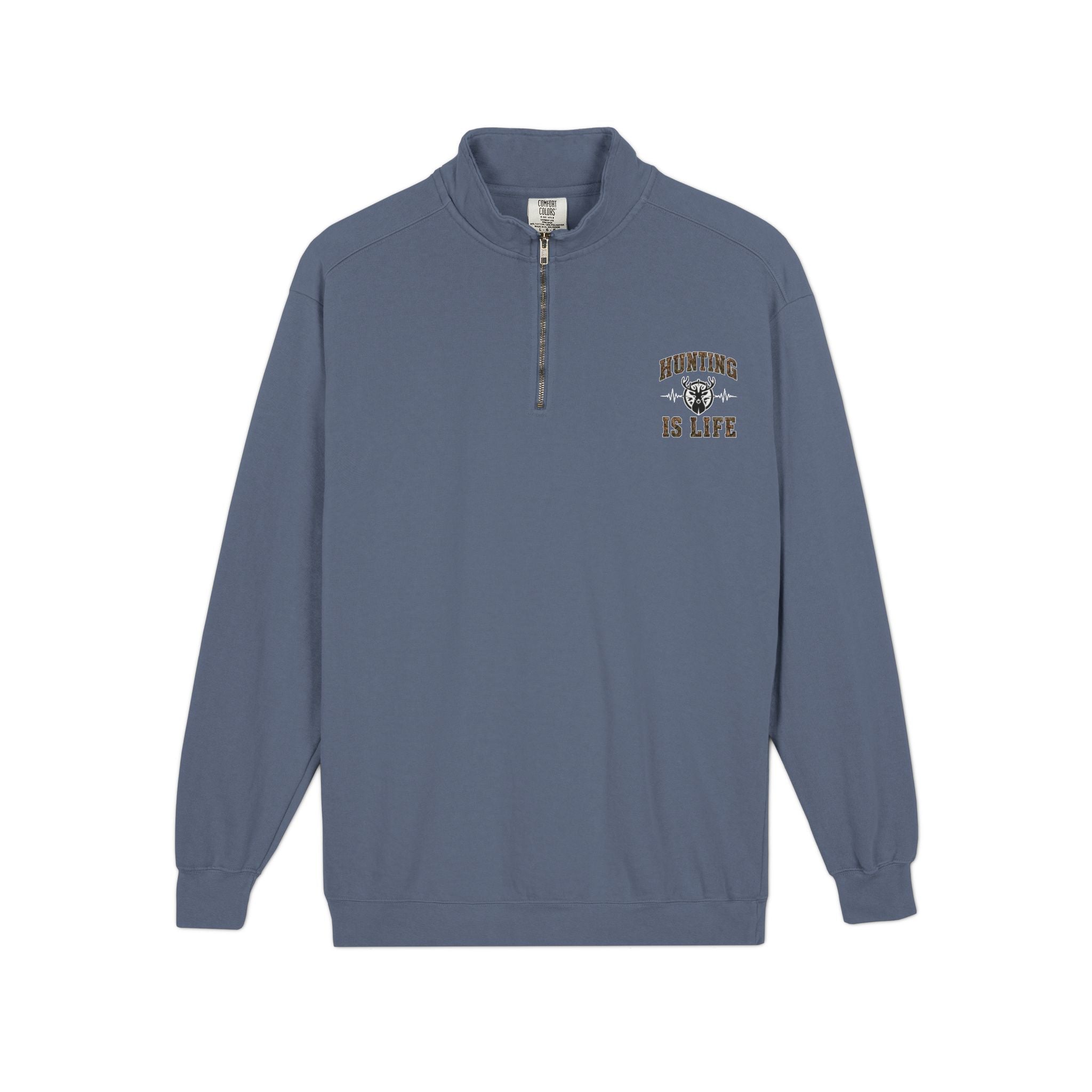Hunting is Life Adult Quarter-Zip Sweatshirt