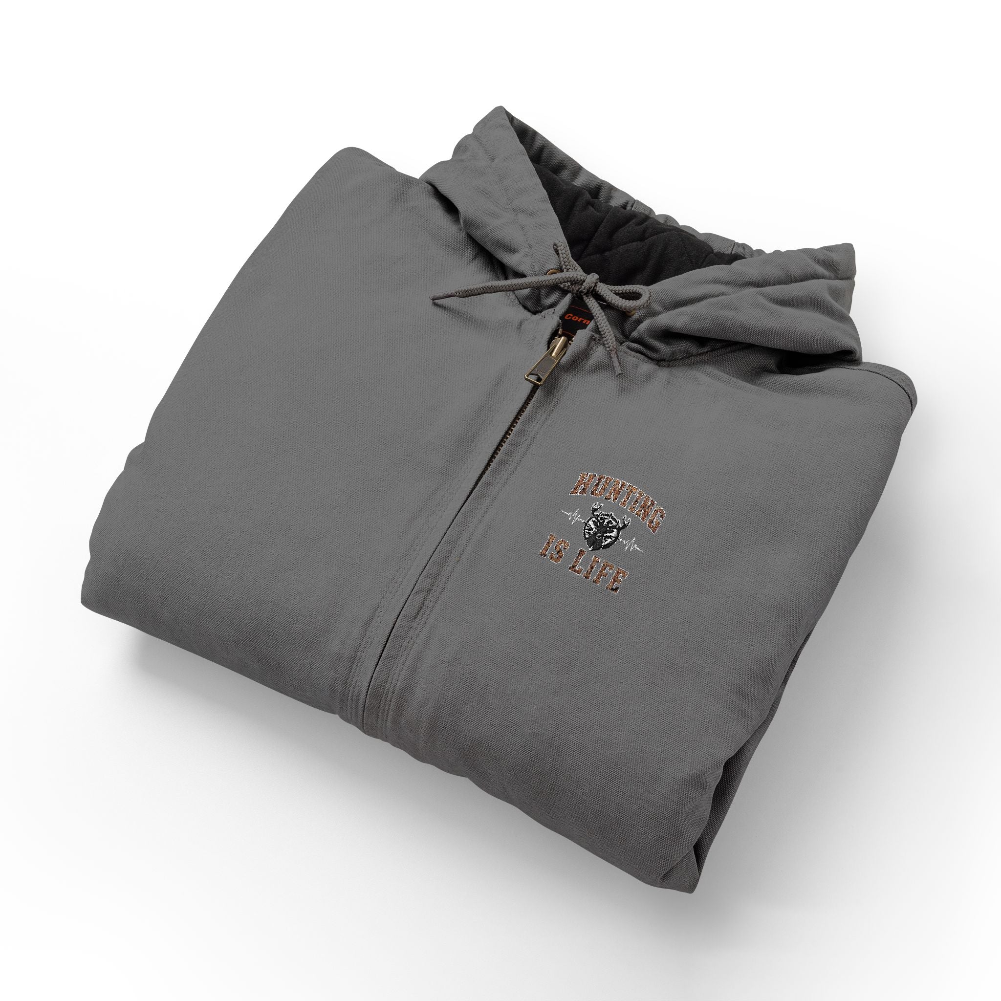 Hunting Is Life Hooded Work Jacket