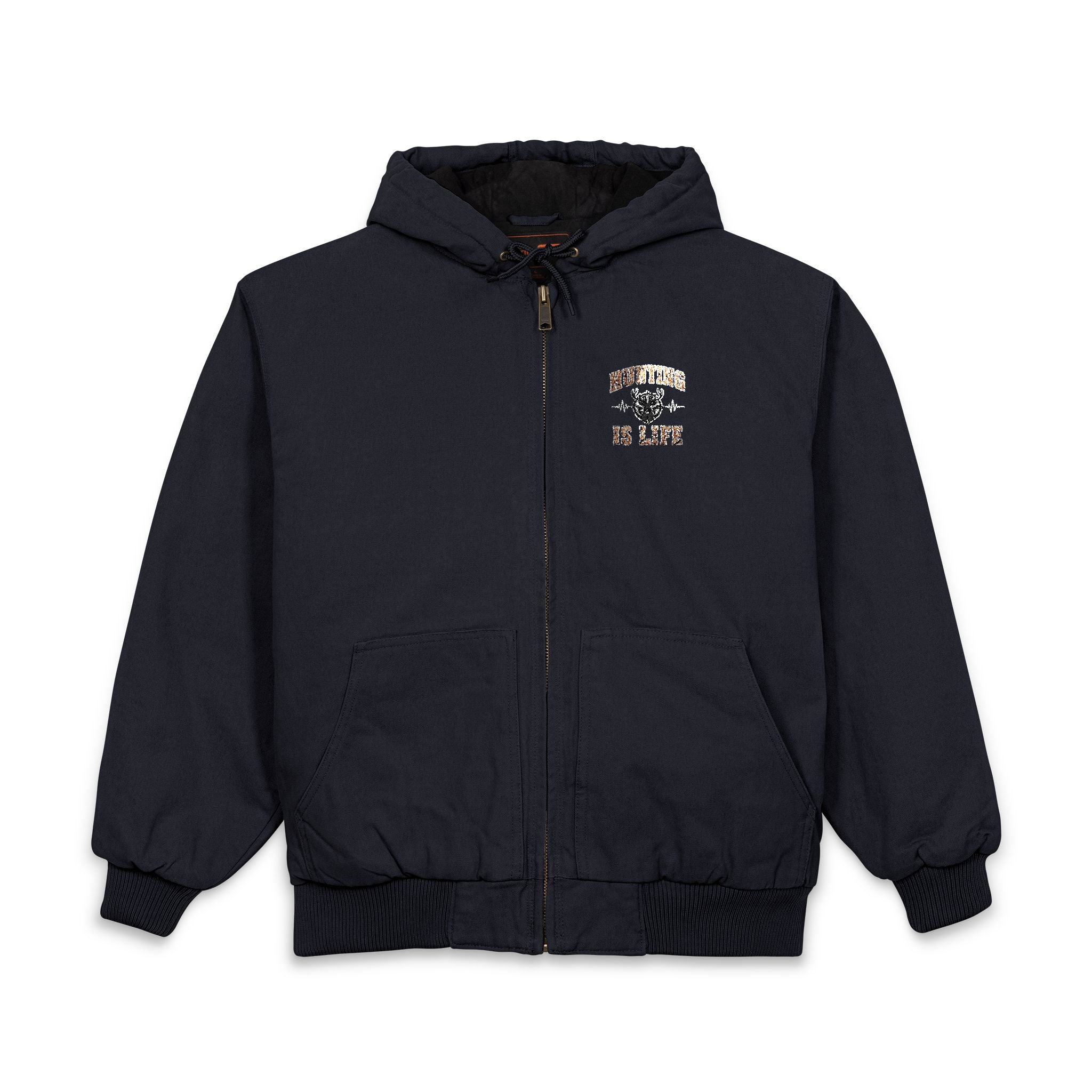 Hunting Is Life Hooded Work Jacket