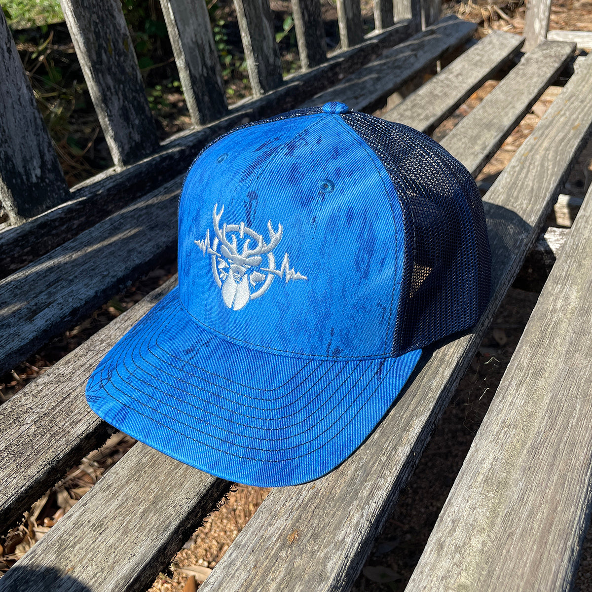 Heartbeat of a Hunter Realtree Fishing &  Black Trucker Cap