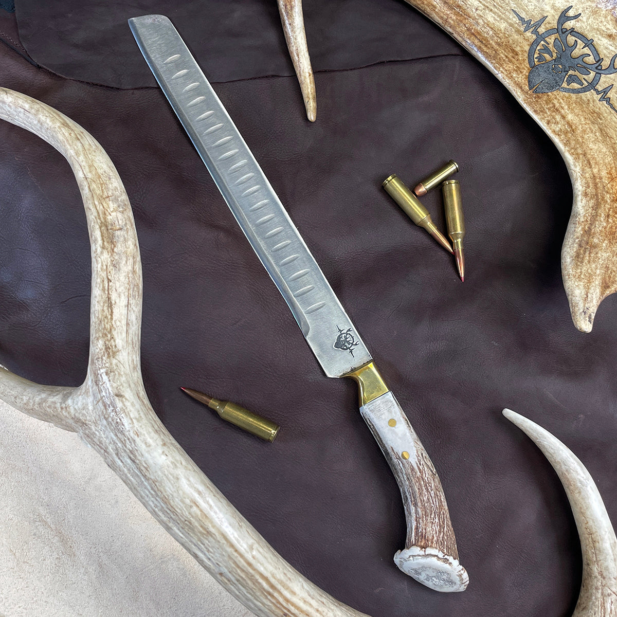 Heartbeat of a Hunter Brisket Knife – Precision and Elegance for Every Cut