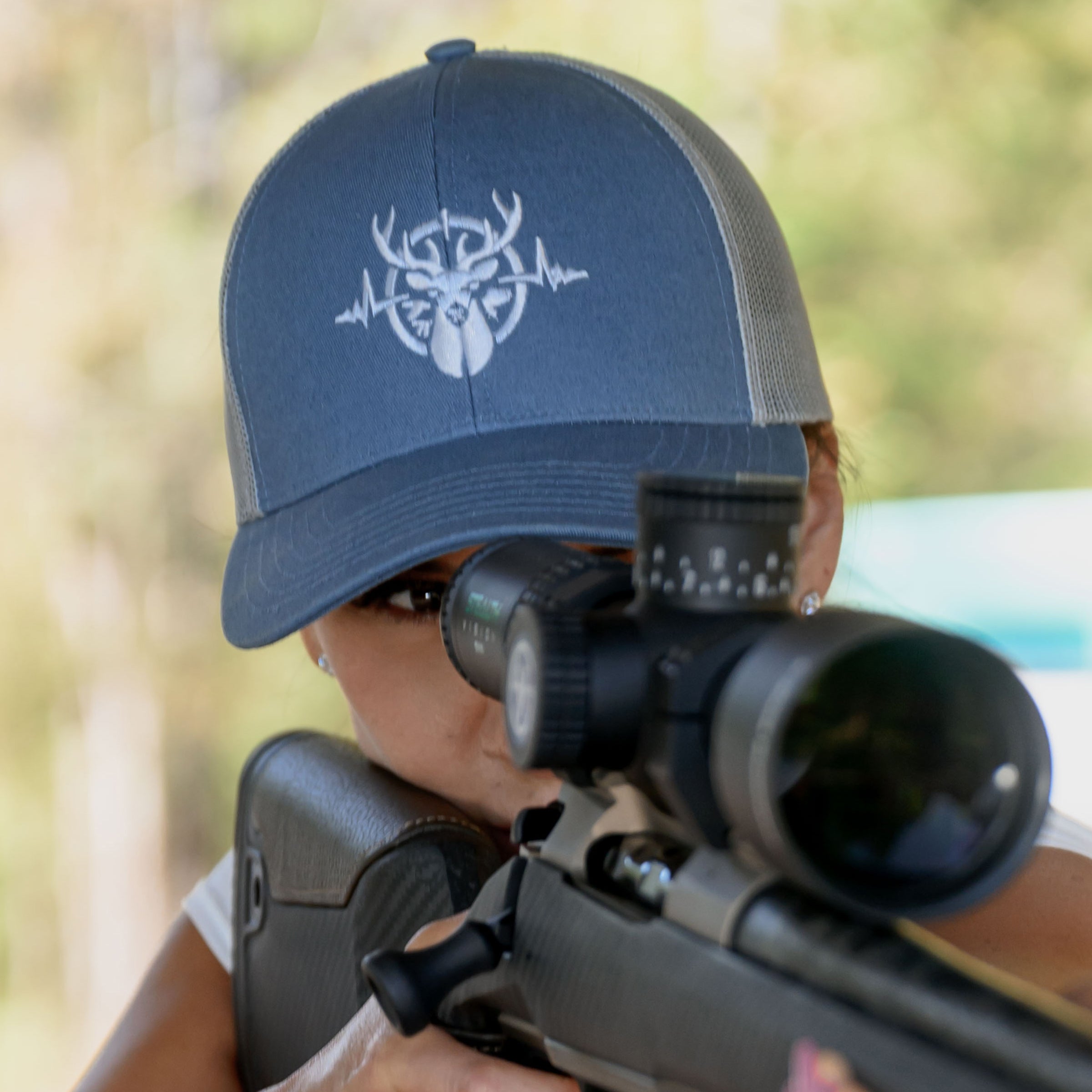 Heartbeat of a Hunter MeshBack SnapBack Cap – A Timeless Classic