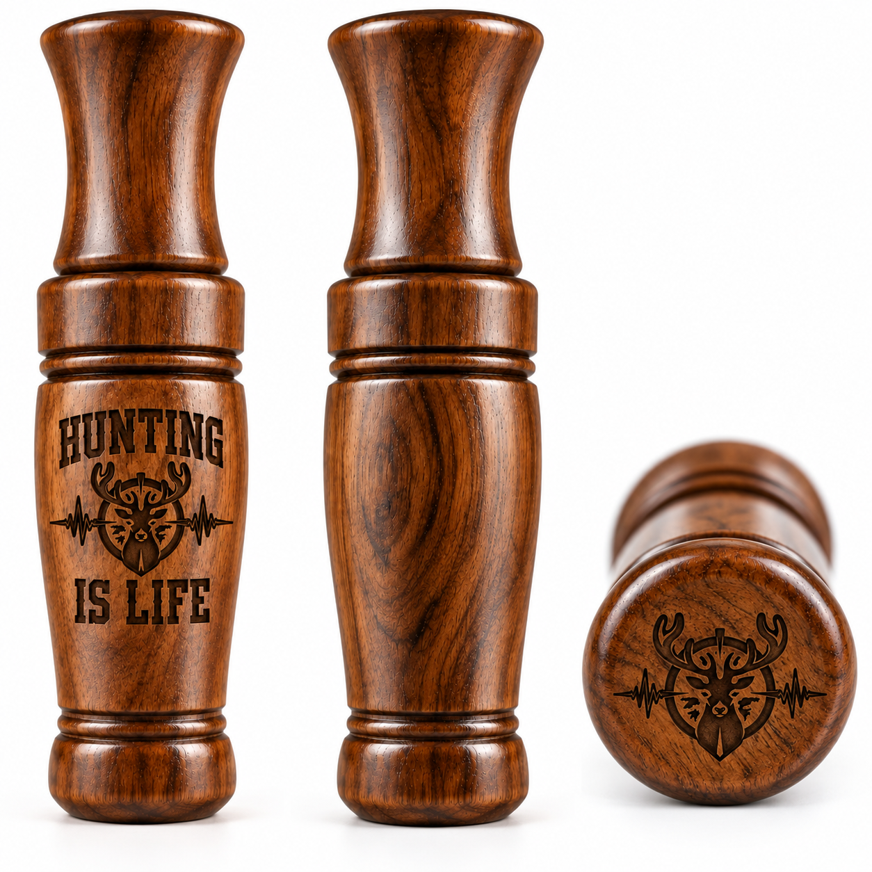 Hunting Is Life Wooden Duck Call