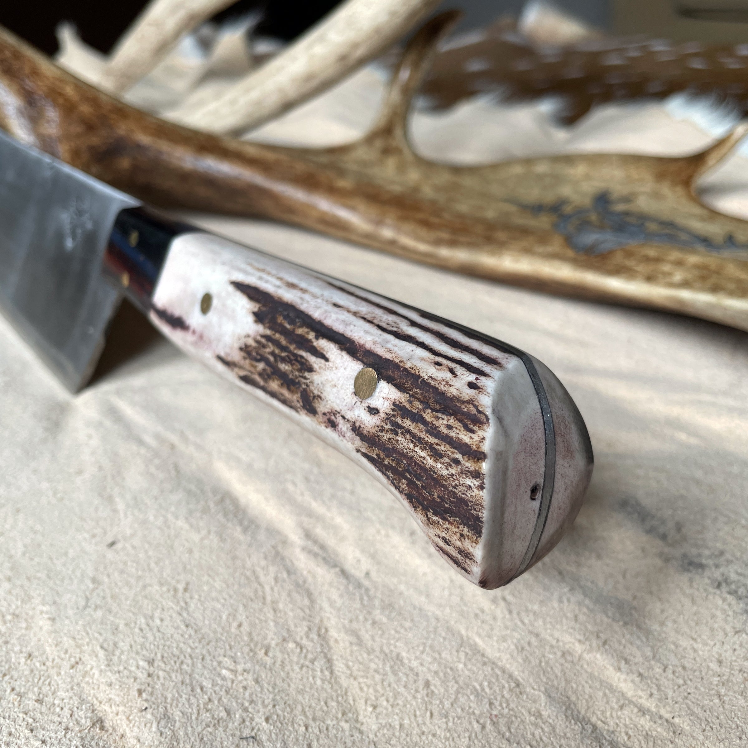 "The Crusher" Cleaver – Precision, Durability, and Artistry in Every Cut