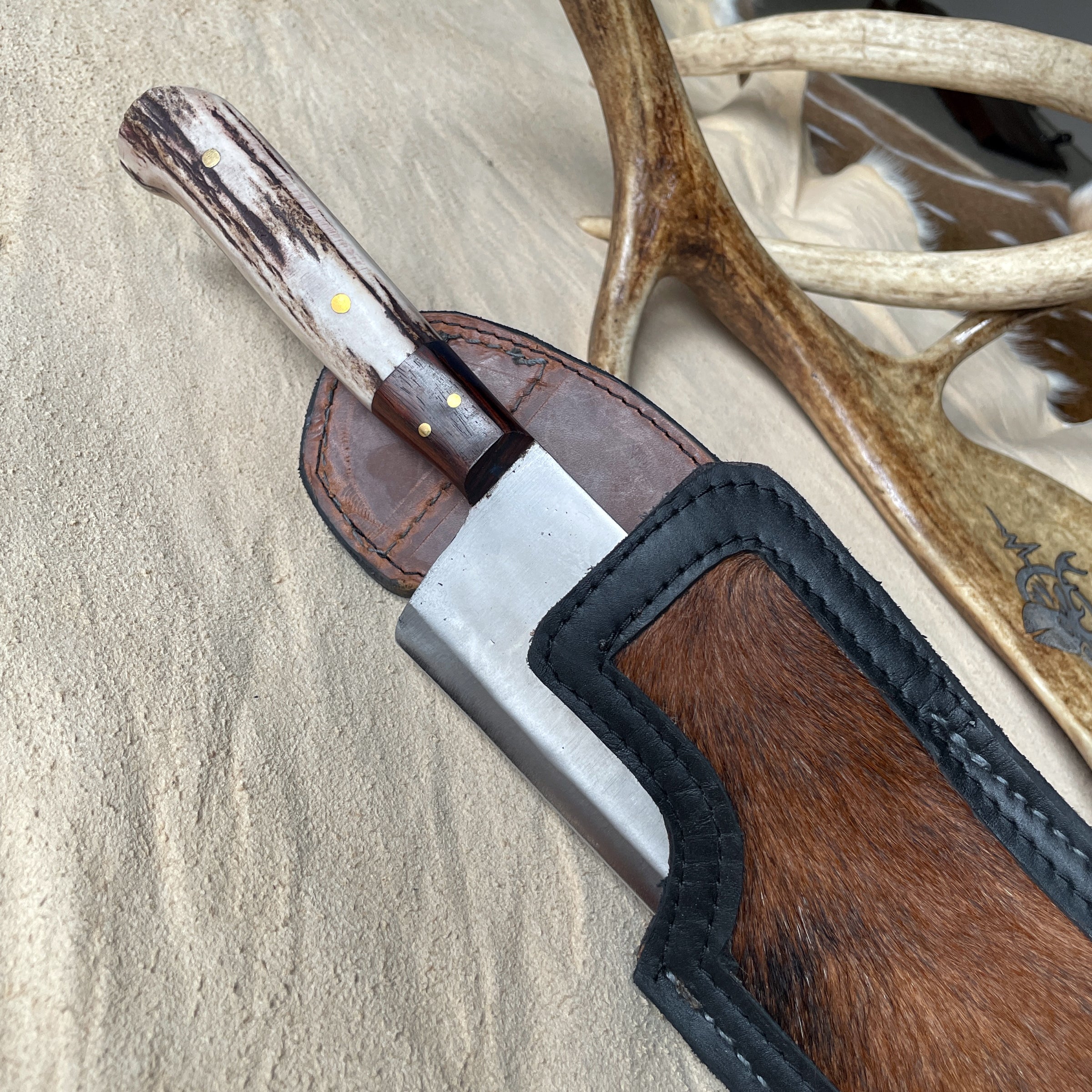 "The Crusher" Cleaver – Precision, Durability, and Artistry in Every Cut