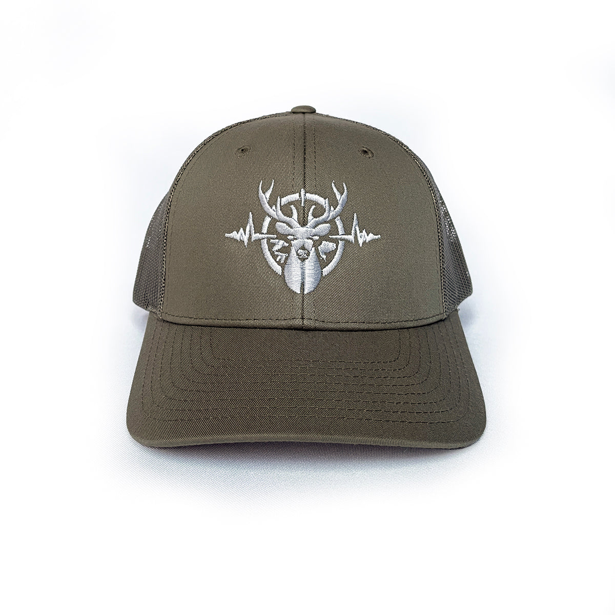 Heartbeat of a Hunter Loden Trucker Cap
