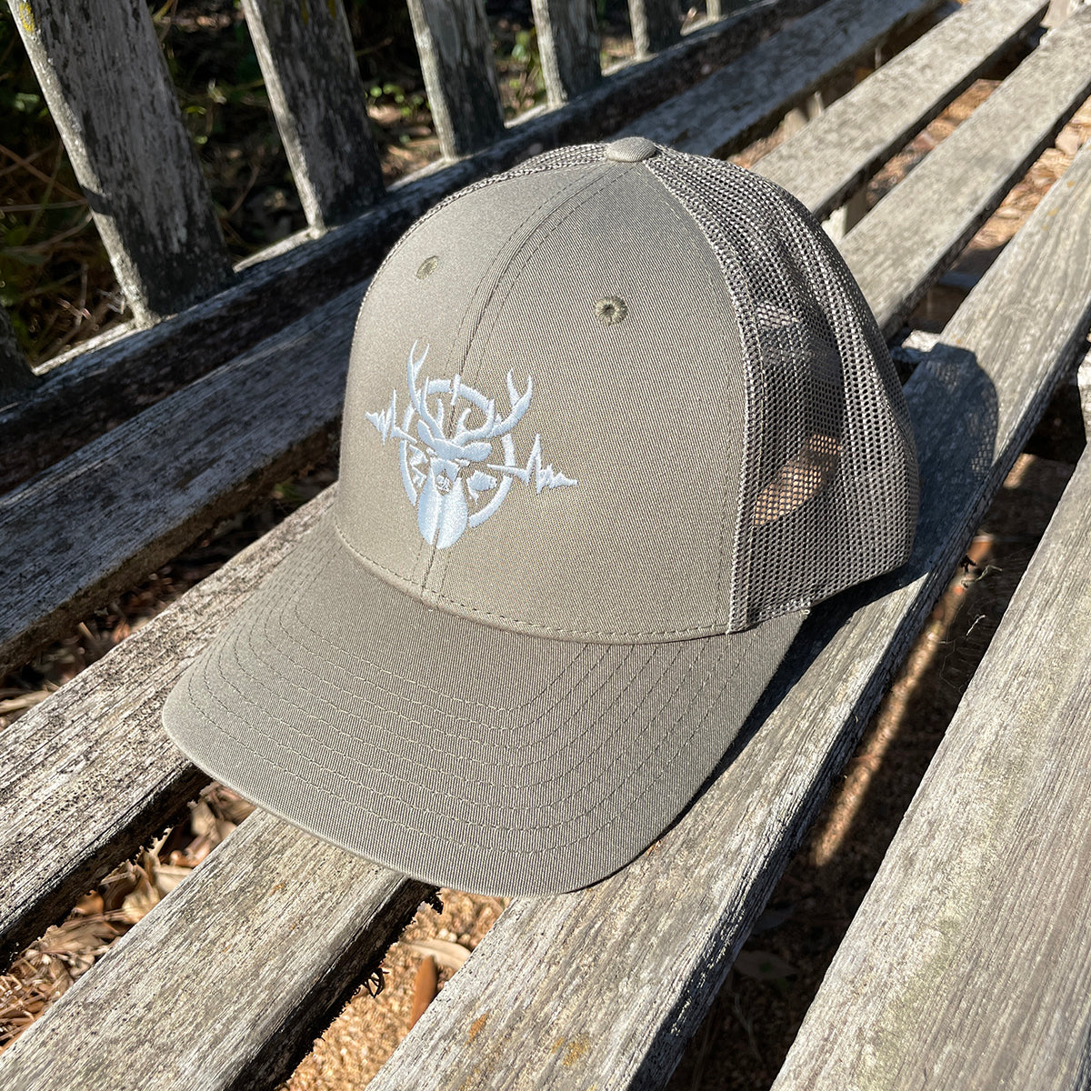 Heartbeat of a Hunter Loden Trucker Cap