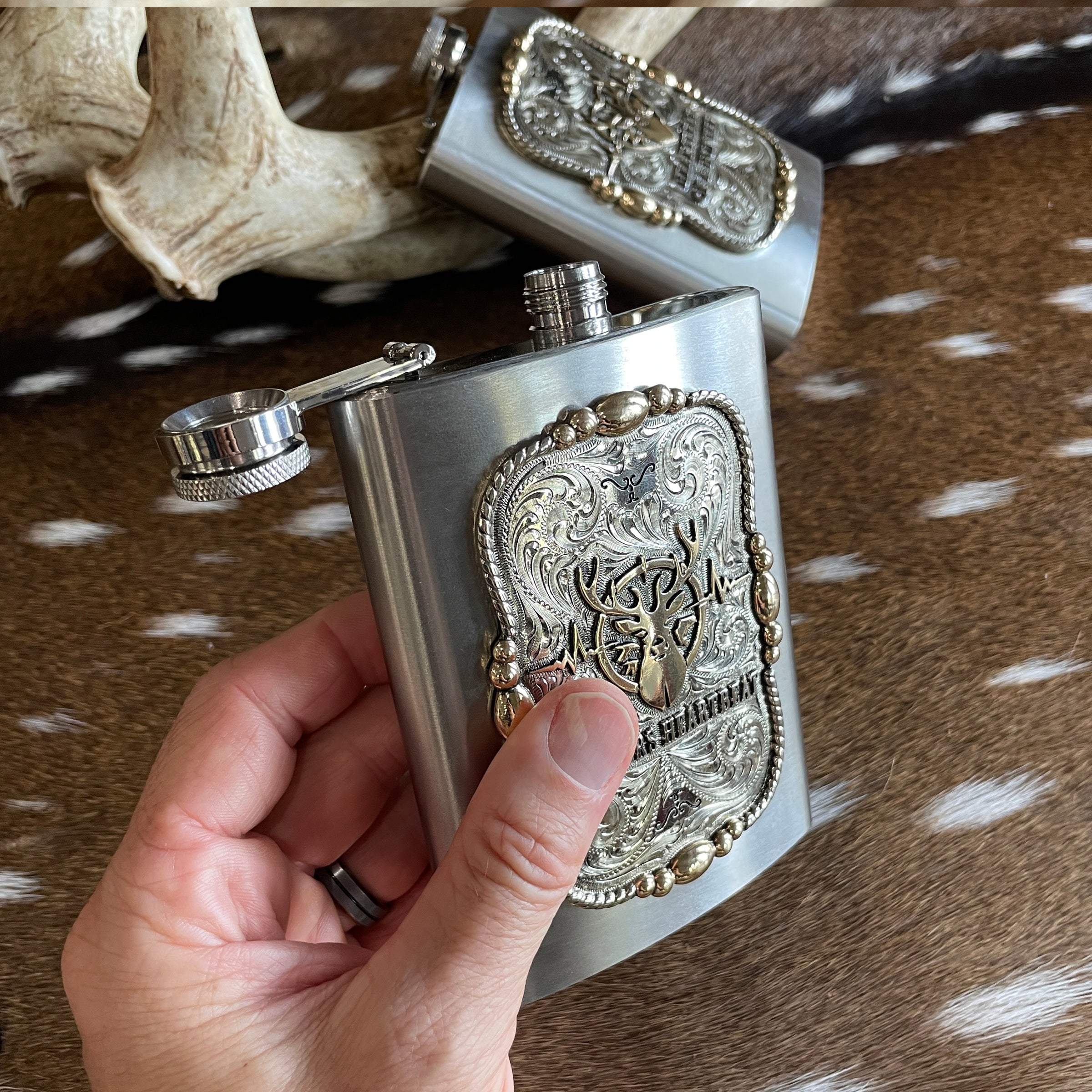 Hunters Heartbeat Flask