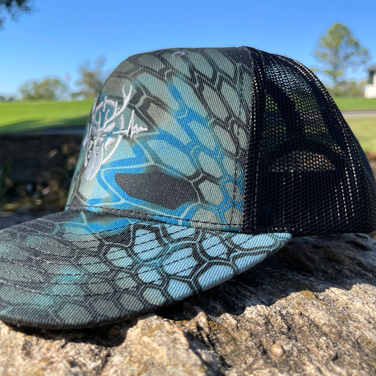 Heartbeat of a Hunter Neptune Camo & Black Cap