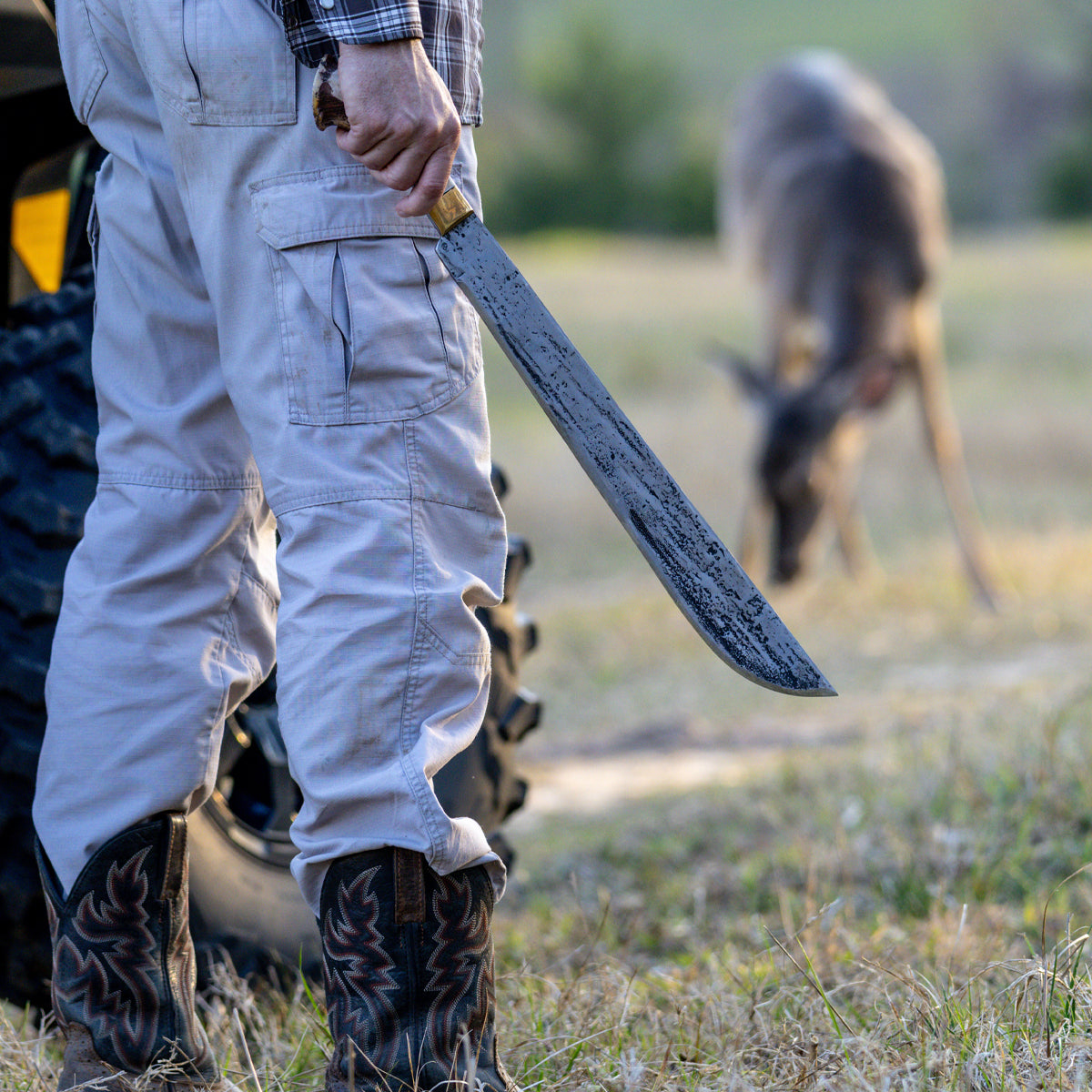 Heartbeat of a Hunter Terrain Tamer with Forged Carbon Steel – Compact Versatile and Elegantly Designed