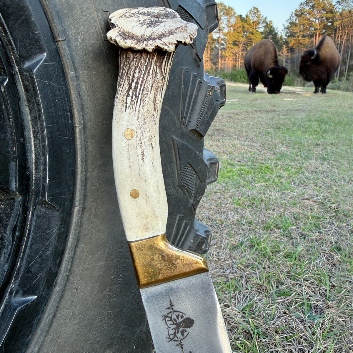 Heartbeat of a Hunter Brisket Knife – Precision and Elegance for Every Cut