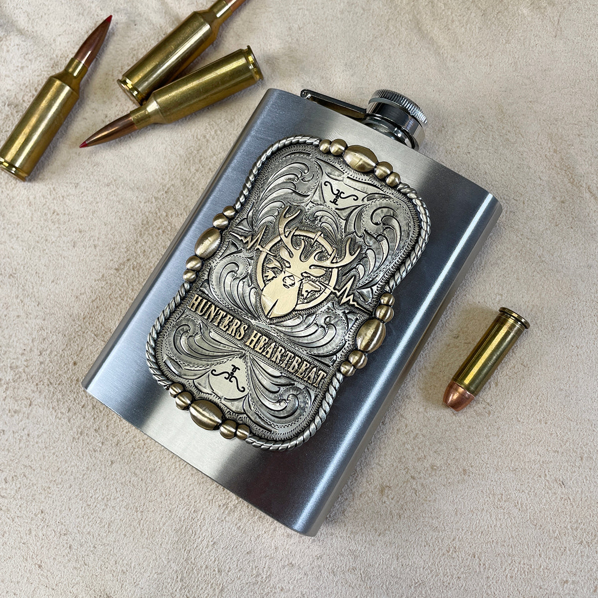 Hunters Heartbeat Flask
