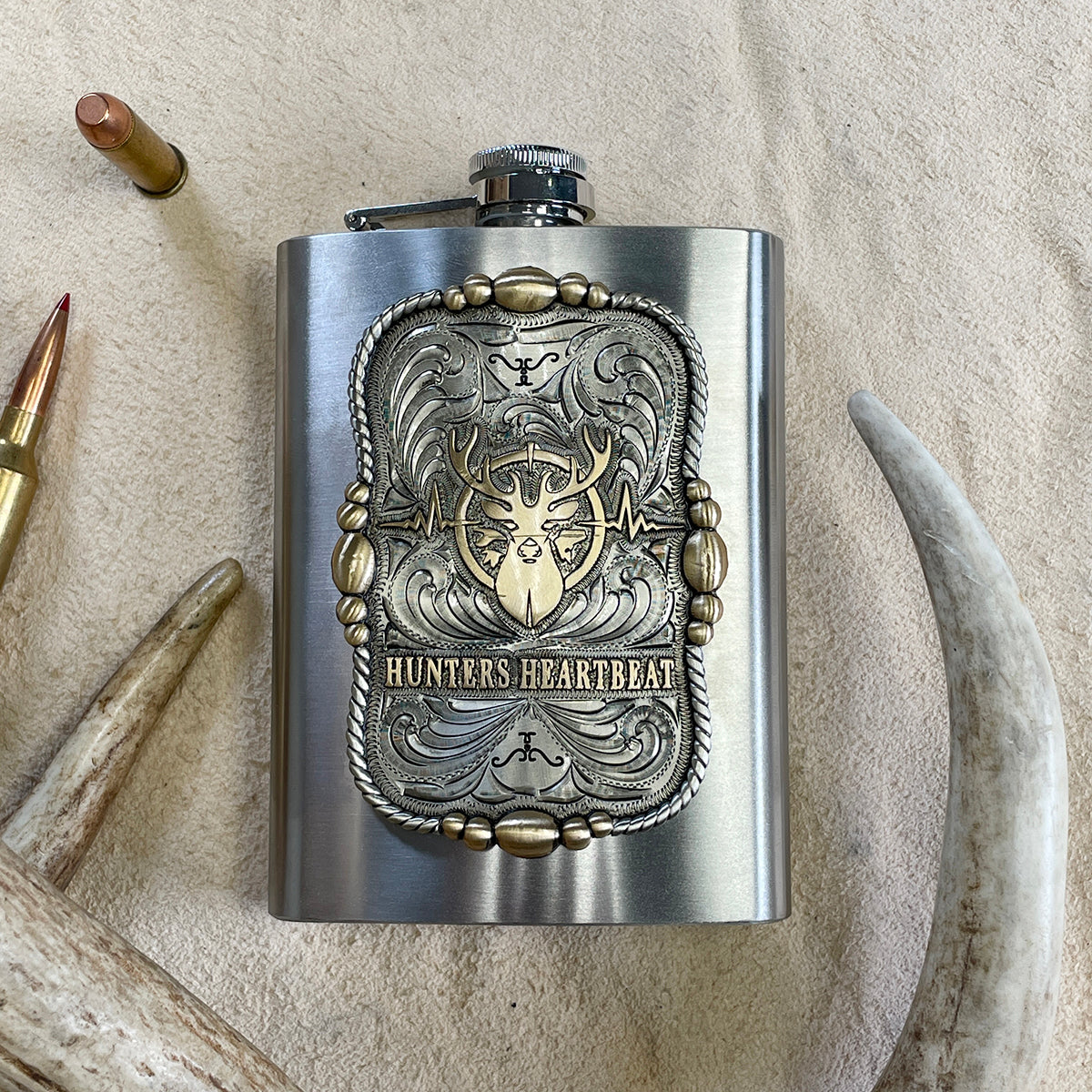 Hunters Heartbeat Flask