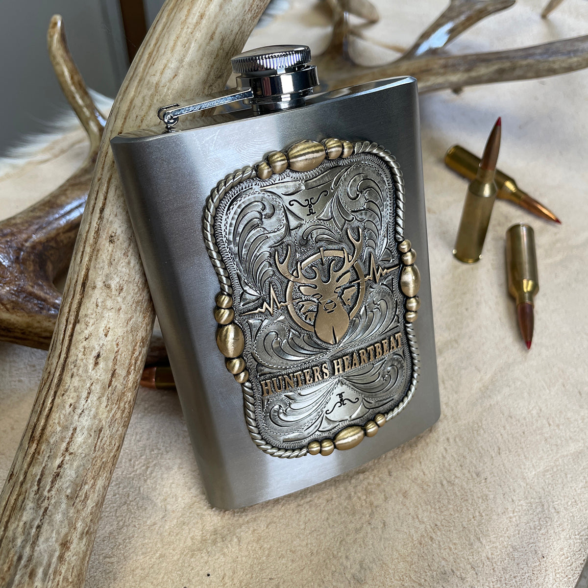 Hunters Heartbeat Flask