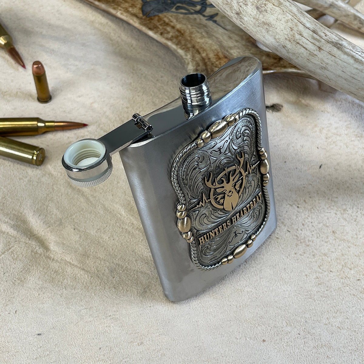 Hunters Heartbeat Flask