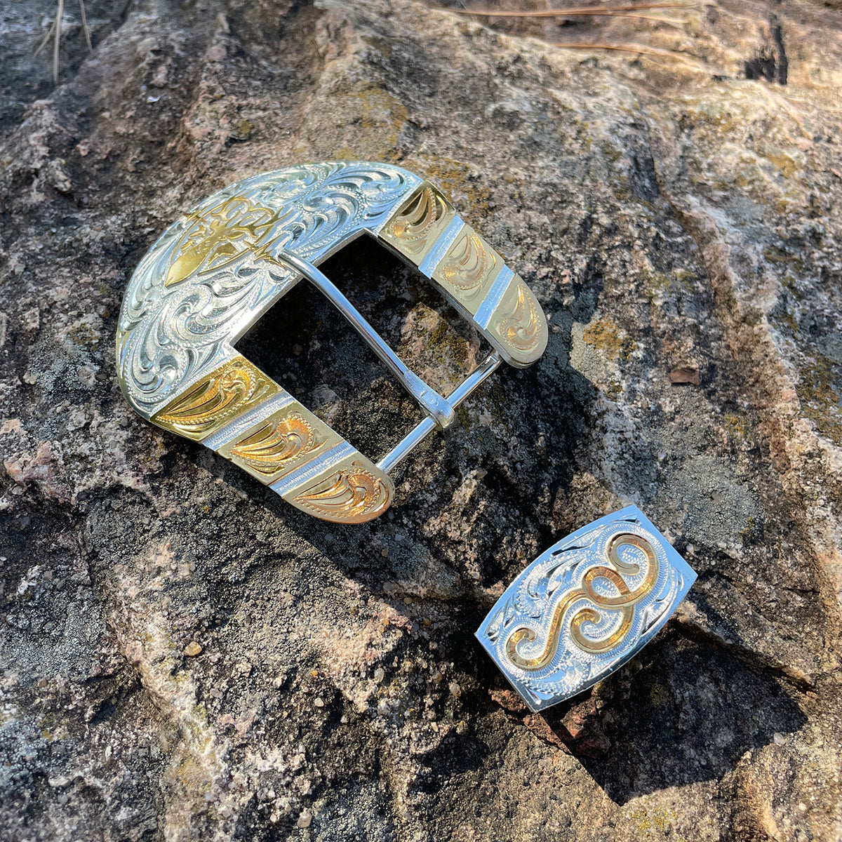 Heartbeat of a Hunter Large Traditional Belt Buckle