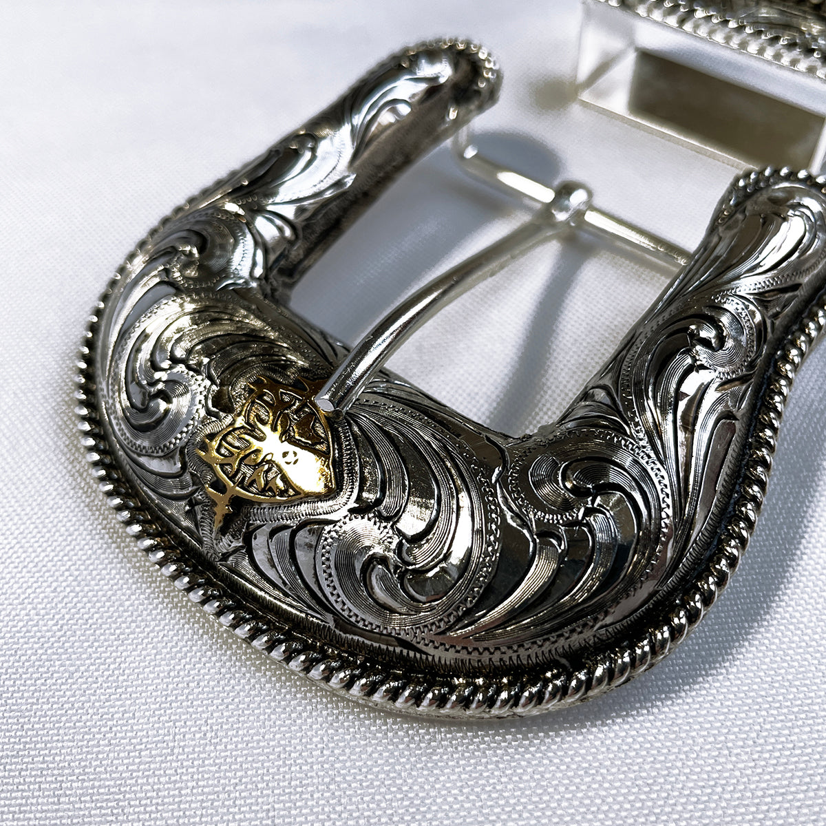 Heartbeat of a Hunter Domed Western Belt Buckle