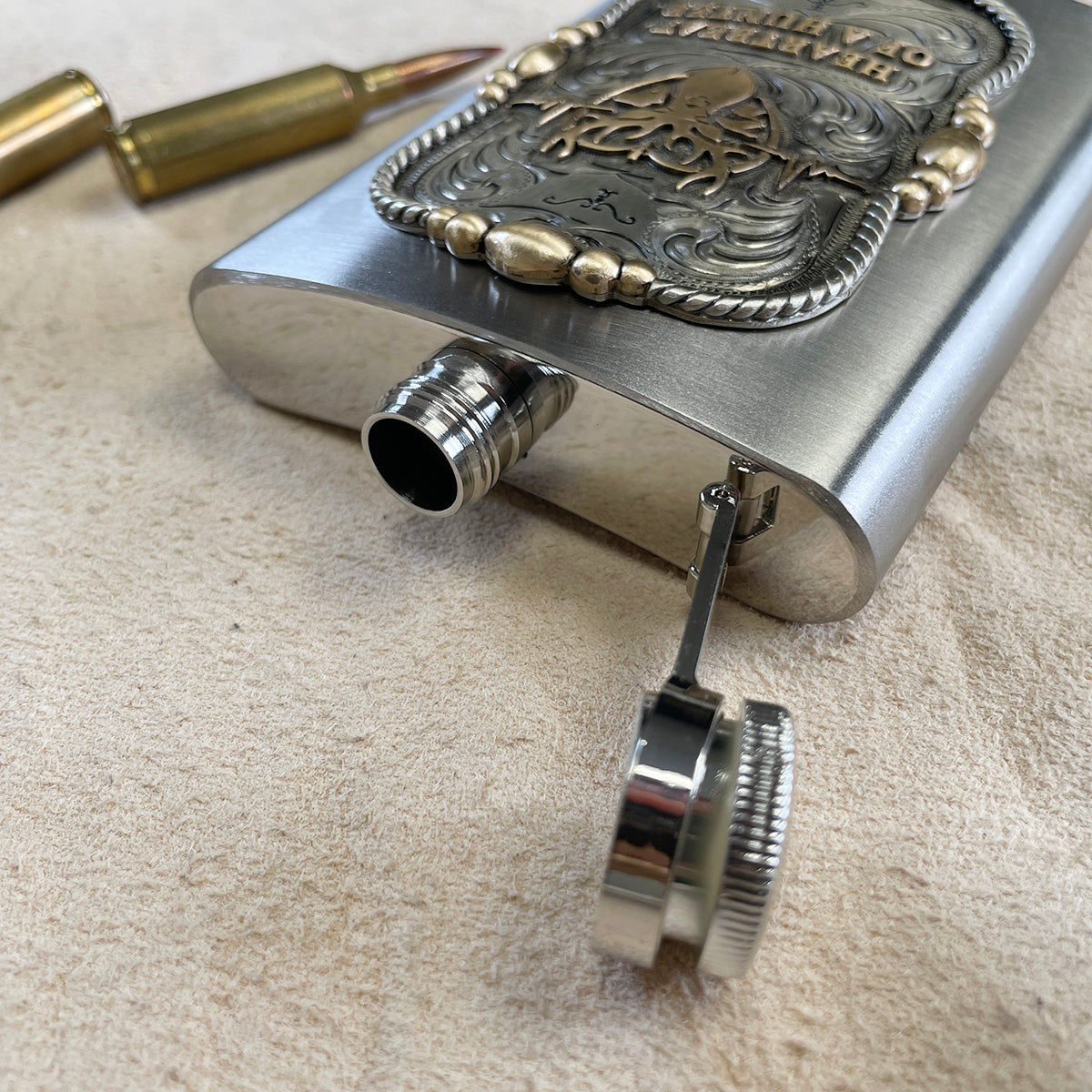 Heartbeat of a Hunter Flask