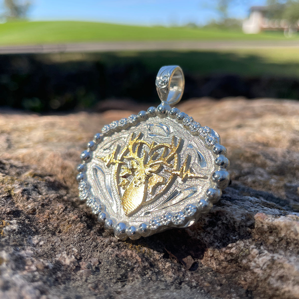 Heartbeat of a Hunter Pendant