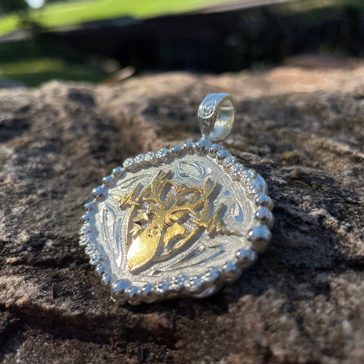 Heartbeat of a Hunter Pendant