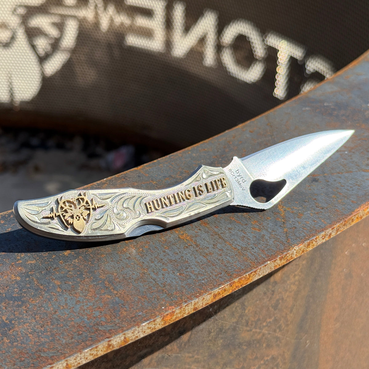 Hunting Is Life Byrd Pocket Knife – Everyday Reliability for the Outdoorsman