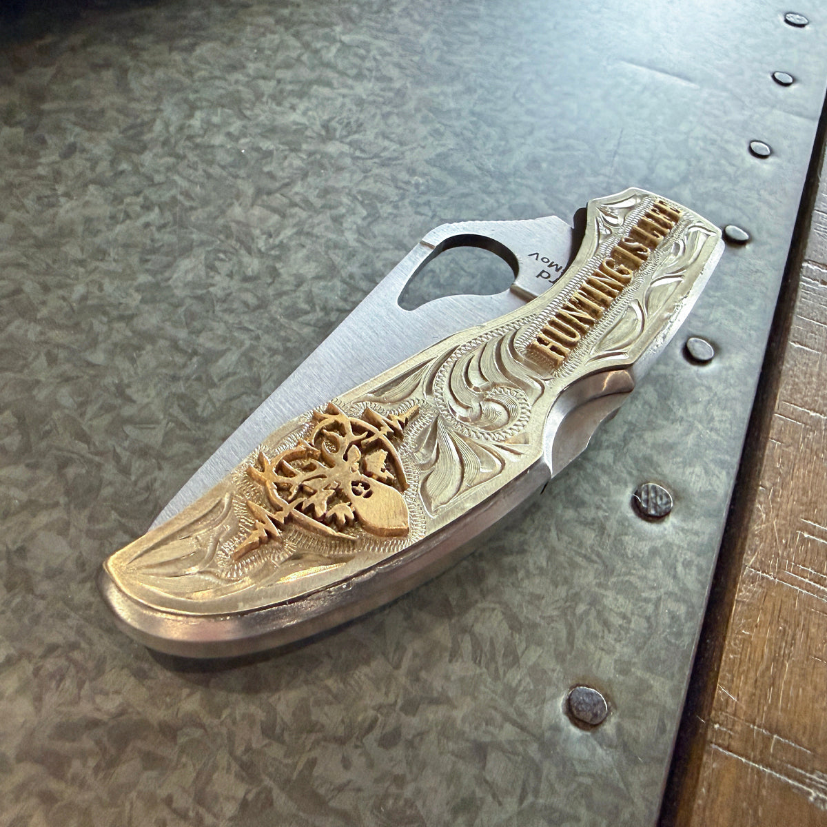 Hunting Is Life Byrd Pocket Knife – Everyday Reliability for the Outdoorsman