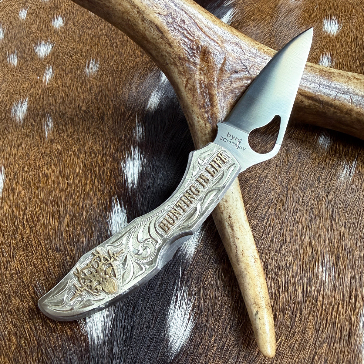 Hunting Is Life Byrd Pocket Knife – Everyday Reliability for the Outdoorsman