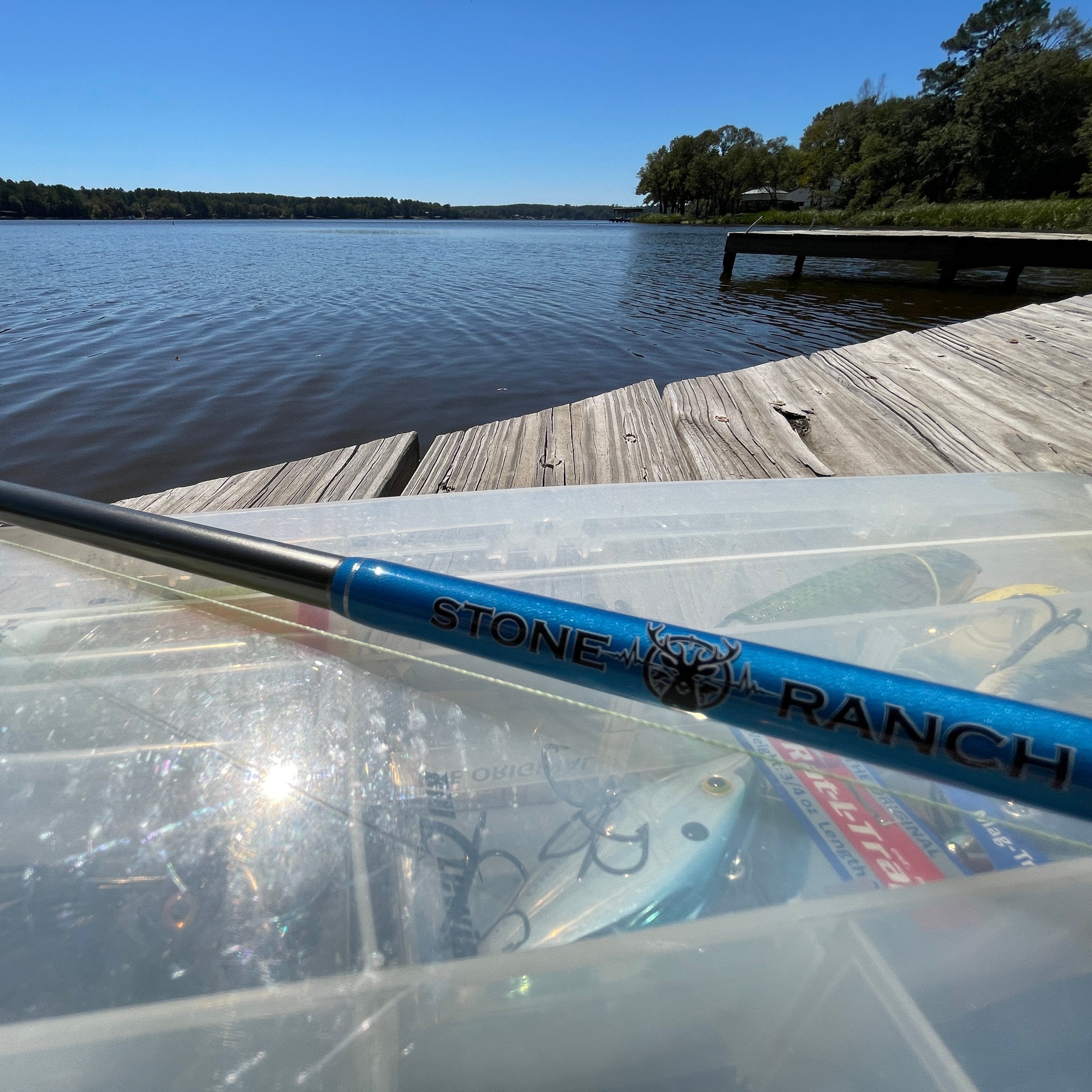 Stone Ranch Custom Bait Casting Rod – Precision and Performance for Every Angler