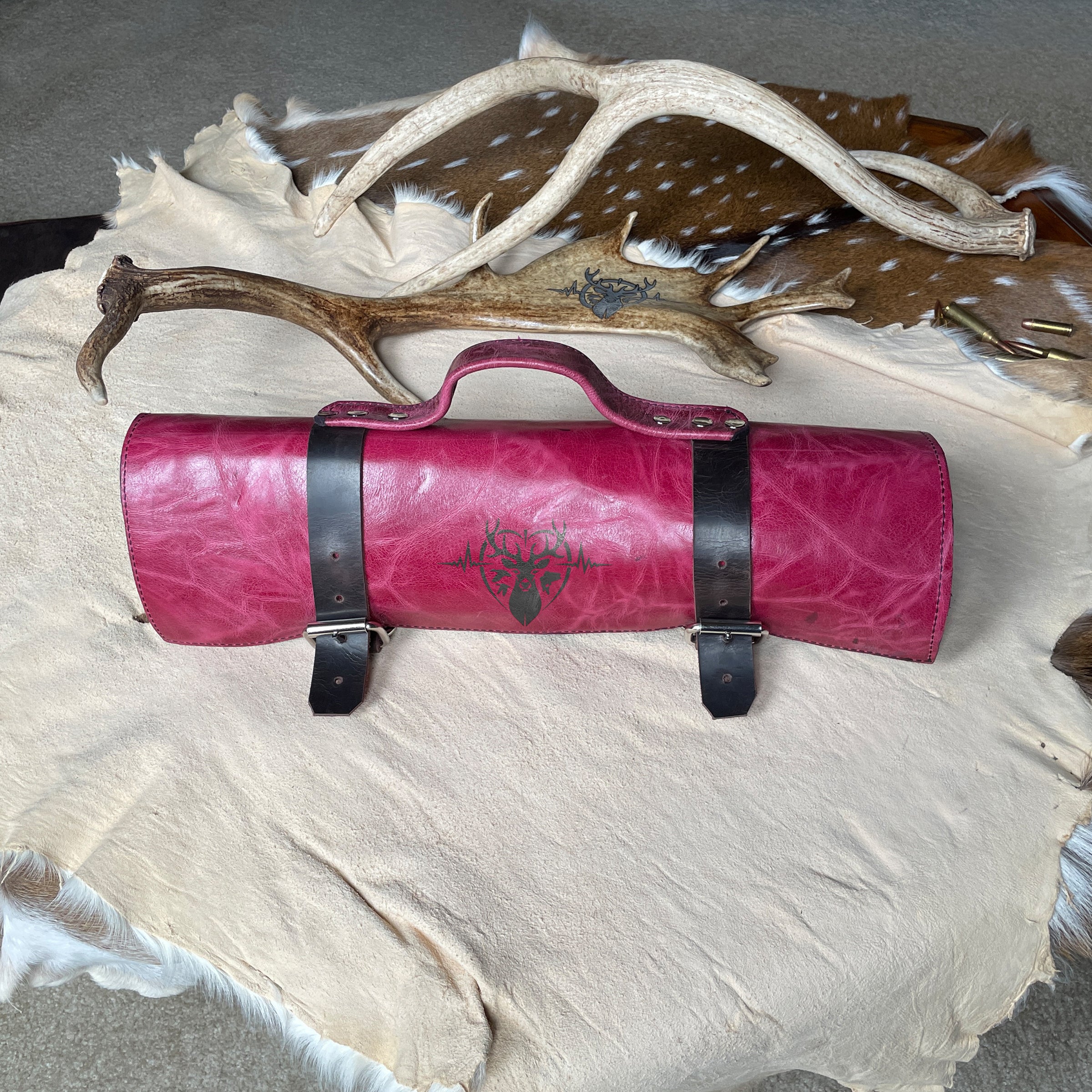 Heartbeat of a Hunter "The Huntress" Knife Roll – Elevate Your Culinary Adventure