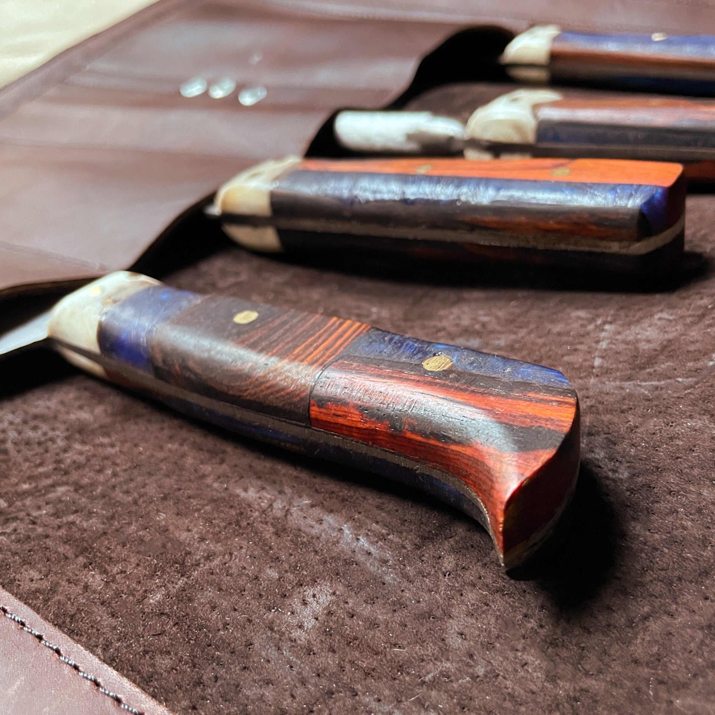 Heartbeat of a Hunter "The Huntress" Knife Roll – Elevate Your Culinary Adventure