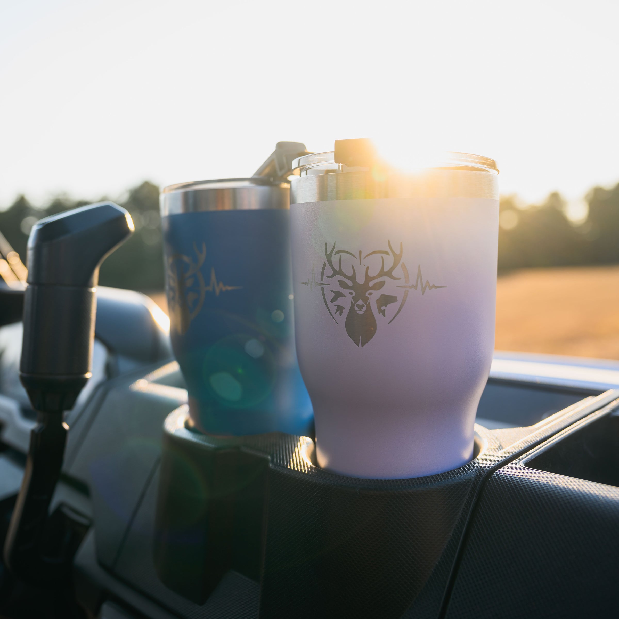 Heartbeat of a Hunter 30oz. Essential Tumbler - White