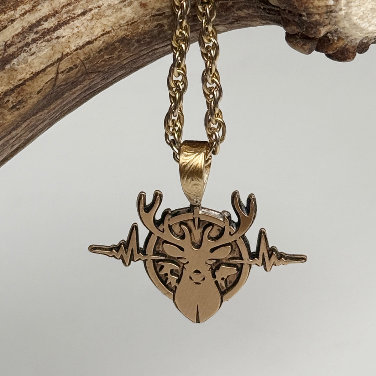 Heartbeat of a Hunter Pendant
