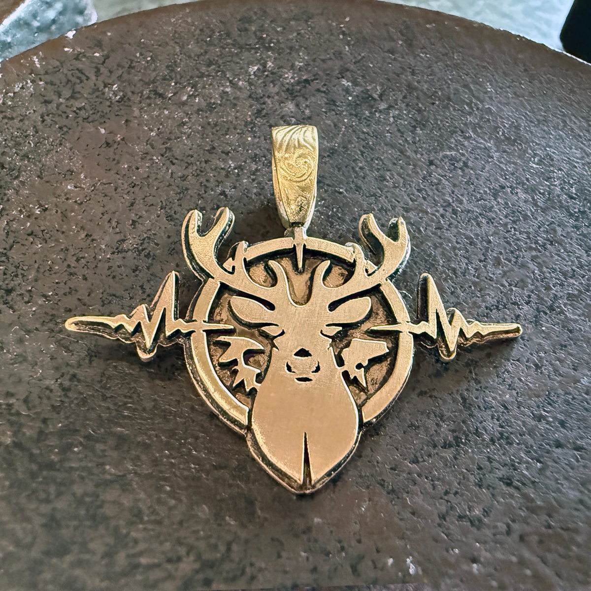 Heartbeat of a Hunter Pendant