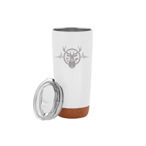 Heartbeat of a Hunter - Cork-Bottom Tumbler
