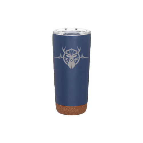 Heartbeat of a Hunter - Cork-Bottom Tumbler