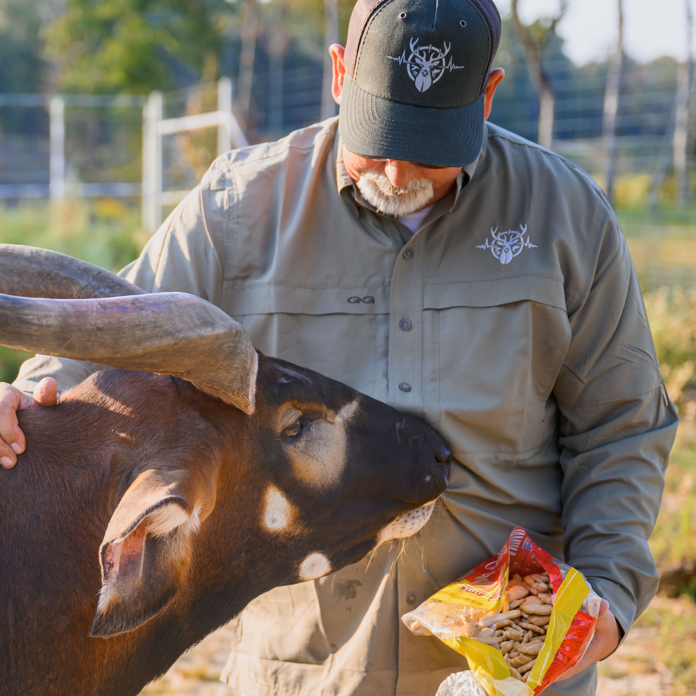 Heartbeat of a Hunter Long Sleeve Men's MicroFiber Shirt - Mesquite