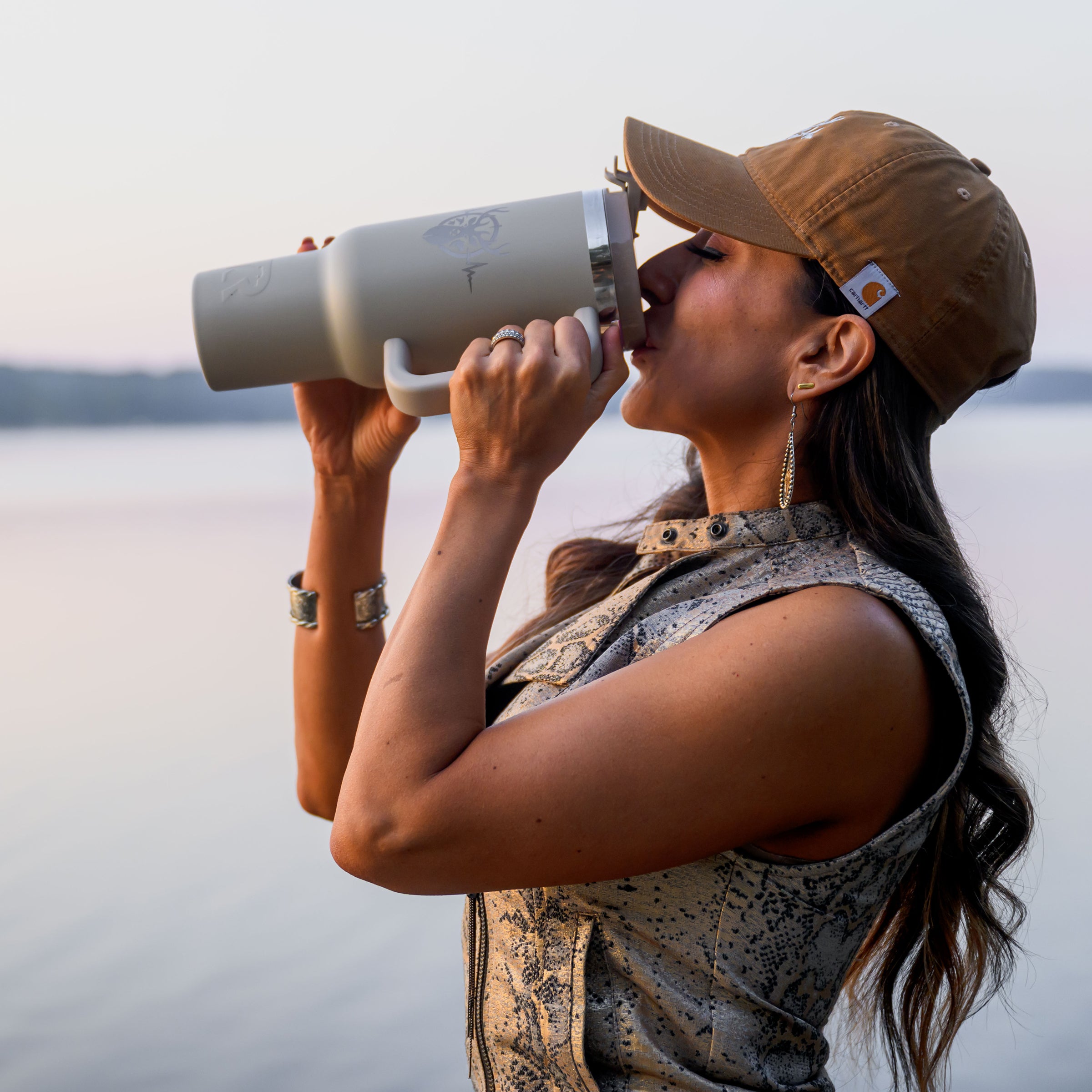 Heartbeat of a Hunter 40 oz. Road Trip Tumbler